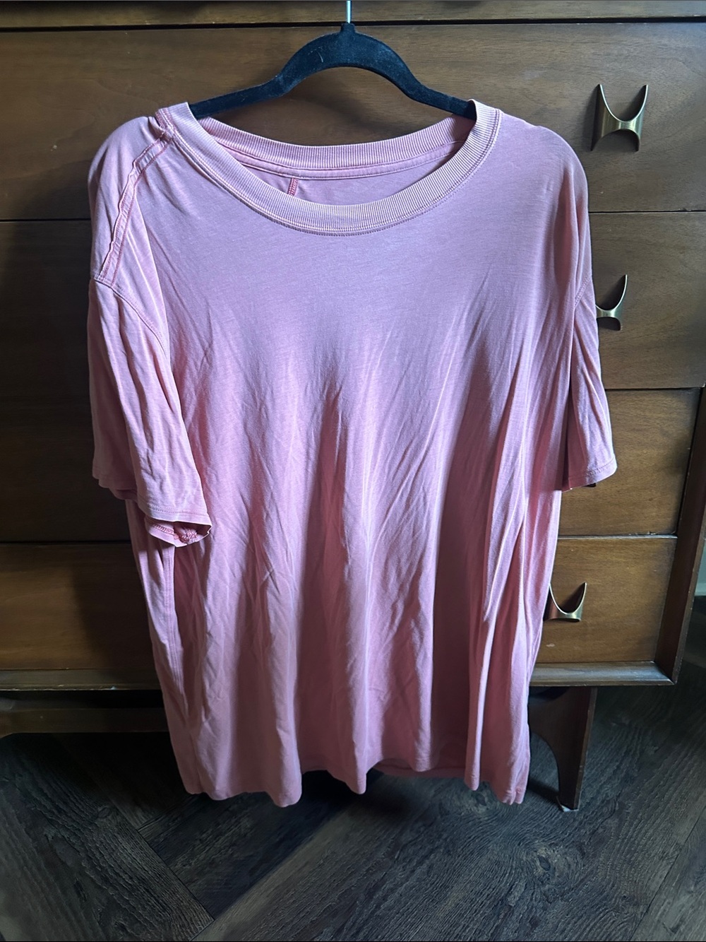 lululemon athletica Soft Peach/pinkish Short Sleeve Crewneck Tee